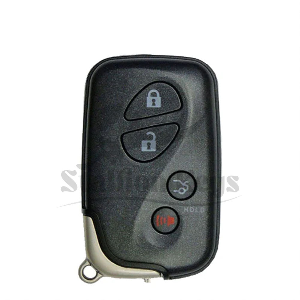 2010-2014 Lexus HS250 LS460 LS600h / 4-Button Smart Key / PN: 89904-50F90 / HYQ14ACX / Board 5290 / AFTERMARKET 2010-2014 Lexus HS250 LS460 LS600h / 4-Button Smart Key / PN: 89904-50F90 / HYQ14ACX / Board 5290 / AFTERMARKET